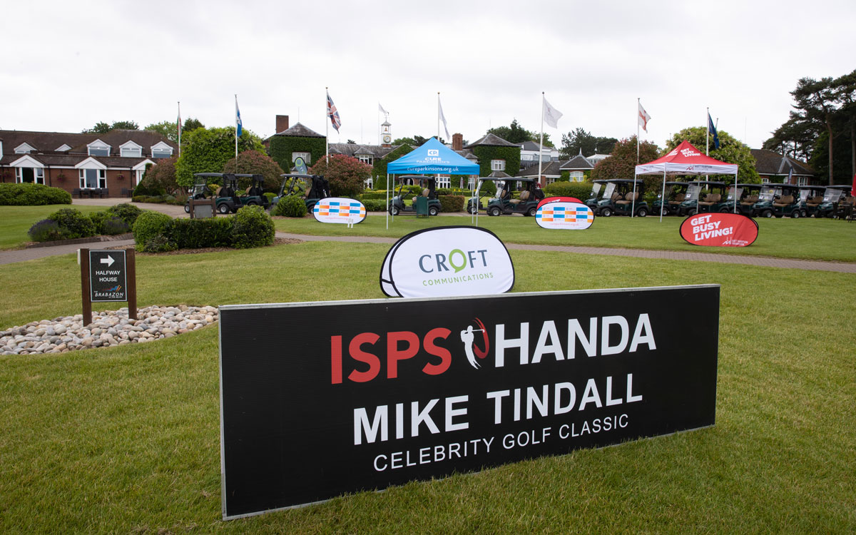 Croft sponsors the ISPS Handa Mike Tindall Celebrity Golf Classic 2021