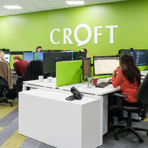 Croft experts working for different business sectors in our Midlands office.