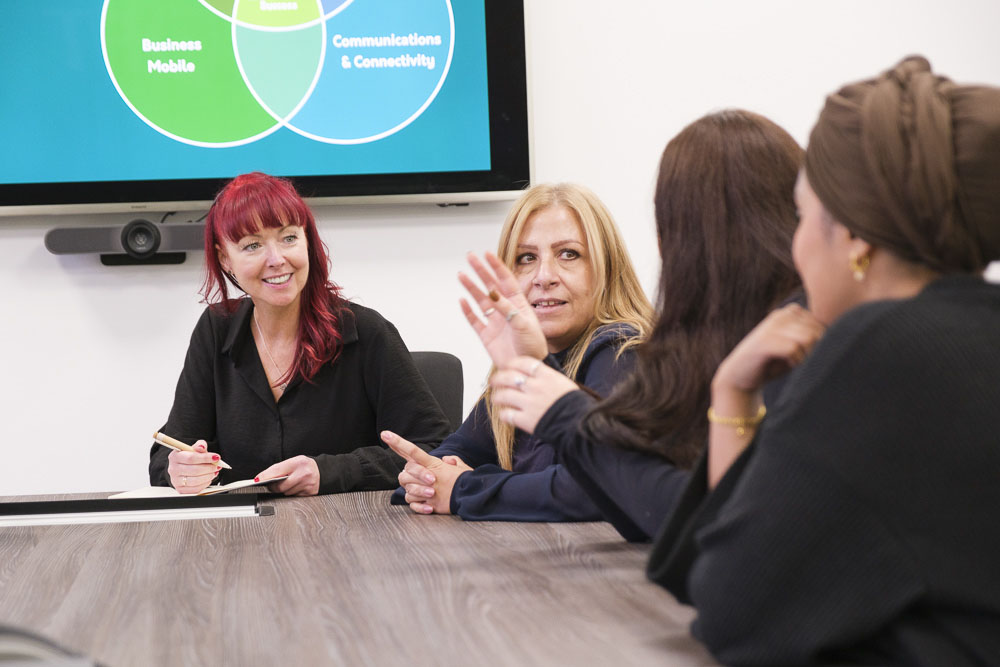 Accreditations of Croft employees meeting in our Hertford meeting room