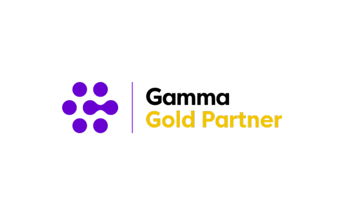 Croft accreditations Gamma Gold Partner logo