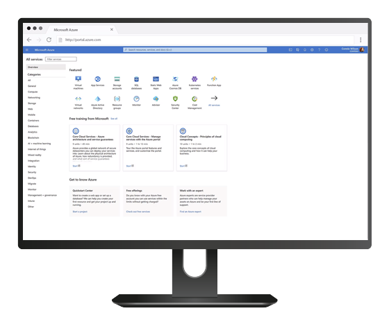 Croft Azure cost management portal